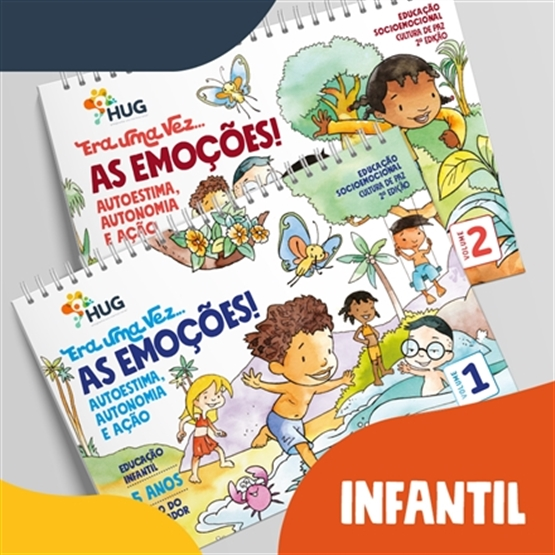 Infantil – Era uma vez... as emoções – Volume 1 e 2